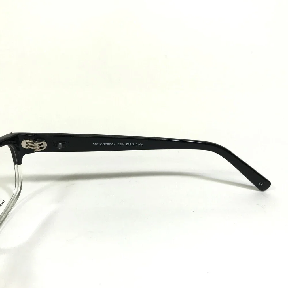 OnGuard Safety Goggles Eyeglasses Frames OG-015 BLACK CLEAR Z87-2+ 52-17-140